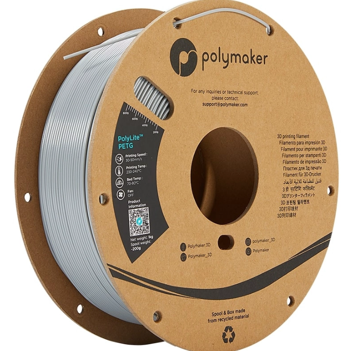 Filament PETG 1 kg - Le choix idéal pour vos impressions 3D esthétiques et écologiques