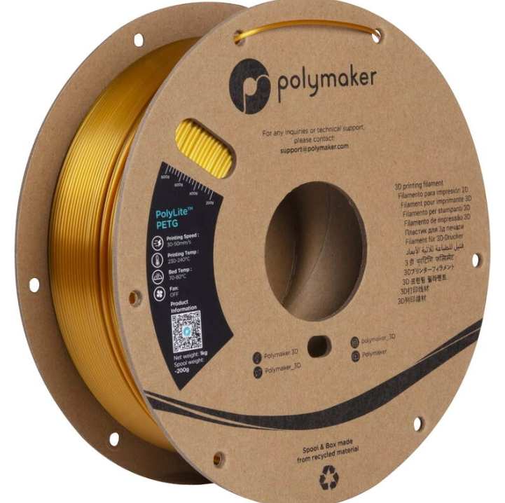 Filament PETG 1 kg - Le choix idéal pour vos impressions 3D esthétiques et écologiques
