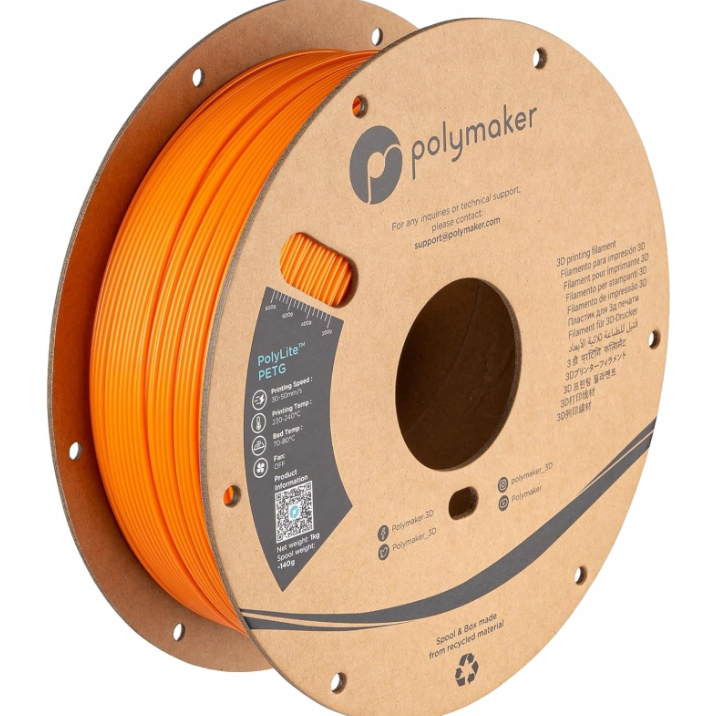 Filament PETG 1 kg - Le choix idéal pour vos impressions 3D esthétiques et écologiques