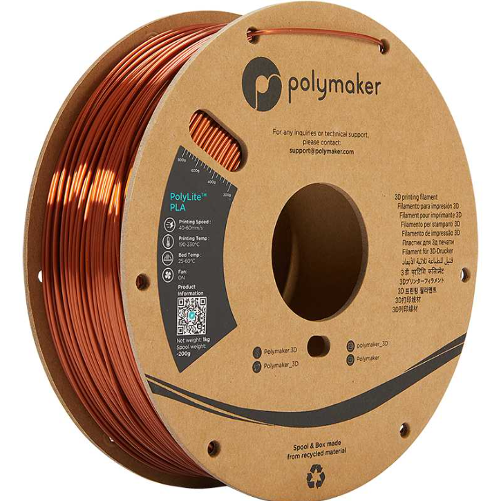 Filament PLA SILK 1 kg - Le choix idéal pour vos impressions 3D esthétiques et écologiques