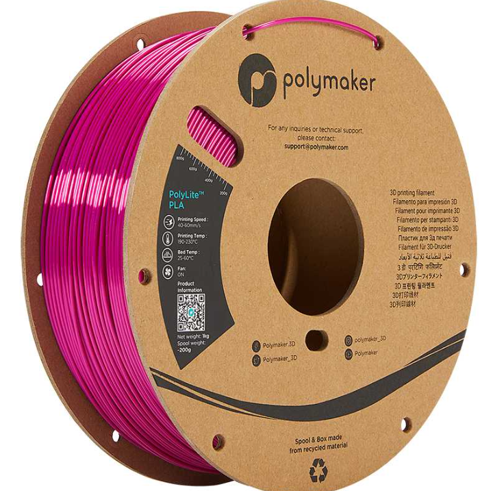 Filament PLA SILK 1 kg - Le choix idéal pour vos impressions 3D esthétiques et écologiques