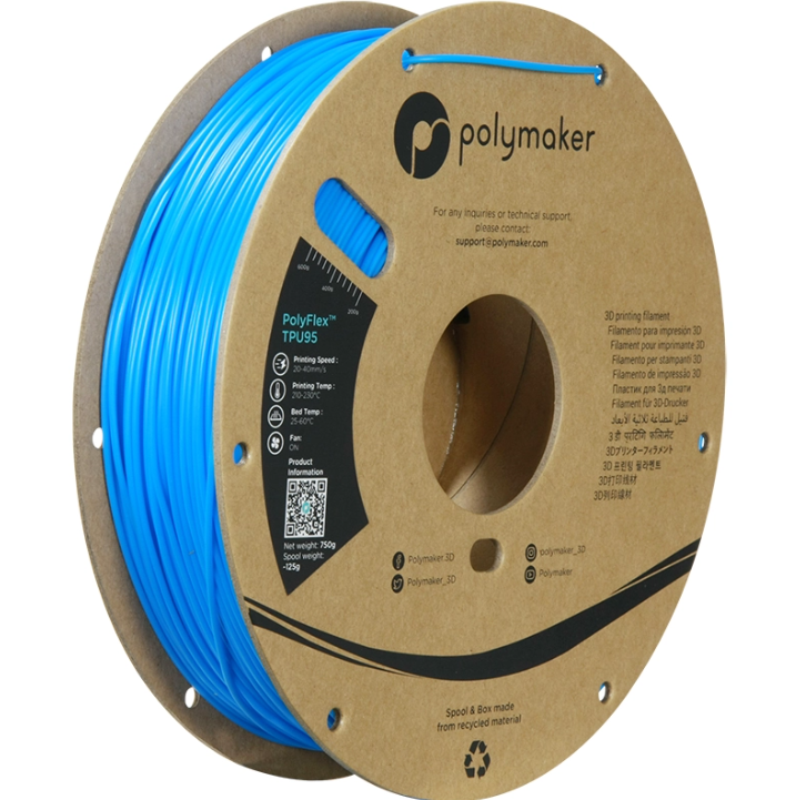 Filament TPU 95A 750g - Le choix idéal pour vos impressions 3D