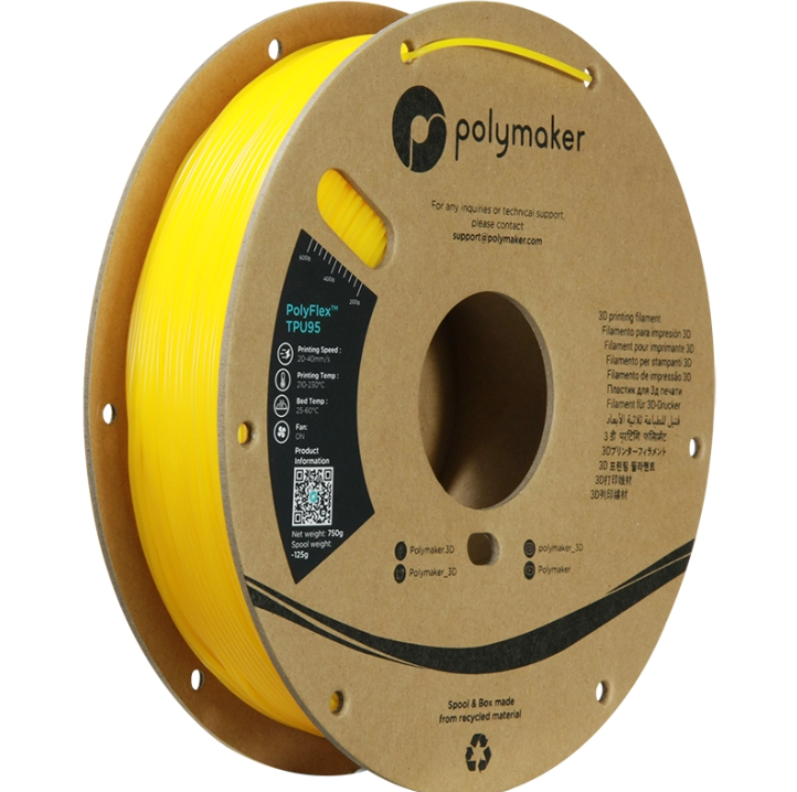 Filament TPU 95A 750g - Le choix idéal pour vos impressions 3D