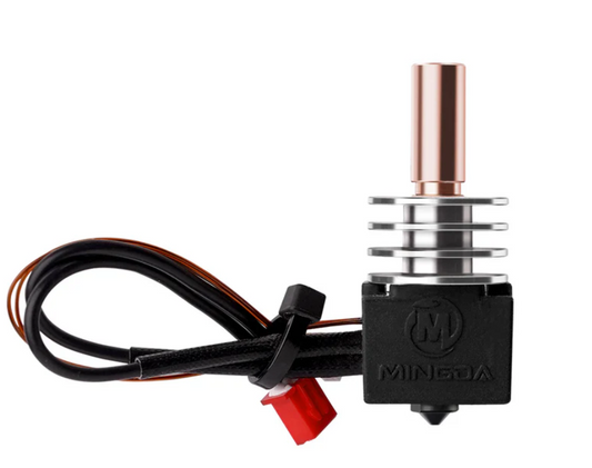 Hotend complet en alliage de titane tout métal Hotend, remplacement du tube de gorge en alliage de titane haute température 300 ℃ + thermistance et cartouche chauffante pour imprimante 3D Magician Series